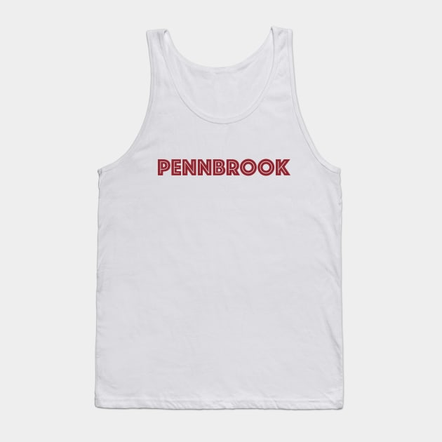 Pennbrook University Tank Top by AquaMockingbird